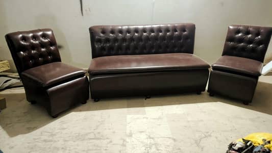 Rexine/ leather/office/sofa