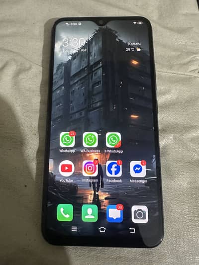Vivo Y11 with box PTA approved
