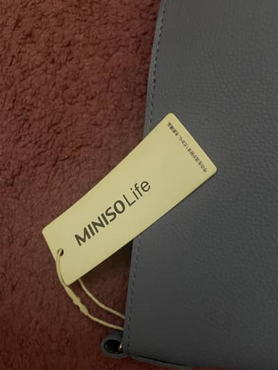 Brand New MINISO Life Blue & White Crossbody Bag