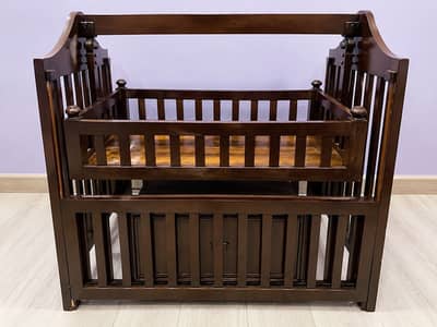 Baby Cot 2-in-1 (Cot + Swing) for Sale