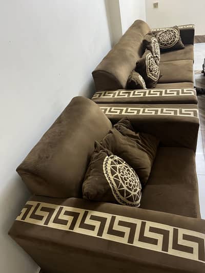 6 Seater complete sofa set