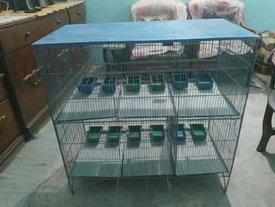 BIRDS CAGE WITH ACCESSORIES FOR SALE