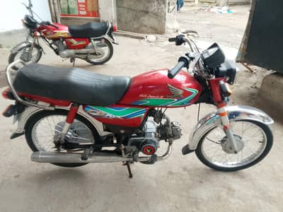 honda cd 70 2018 hy frist oner hy condition apky smny hy