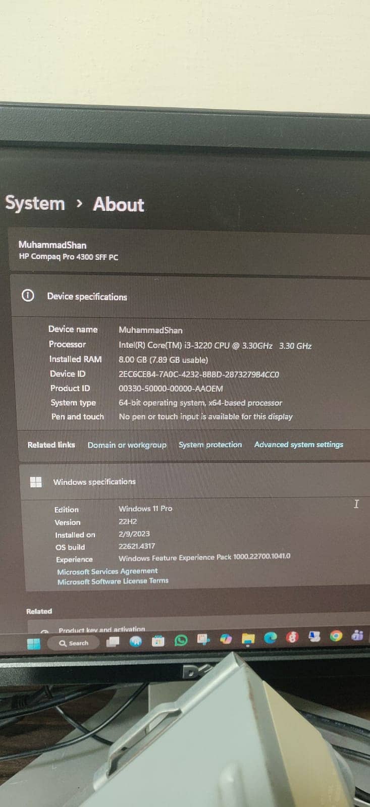 Hp Compaq Pro 1
