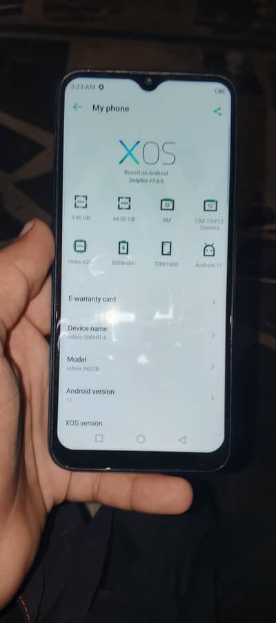 all ok ha koe falat nahe full box ha back camera tohra ka kahrab ha