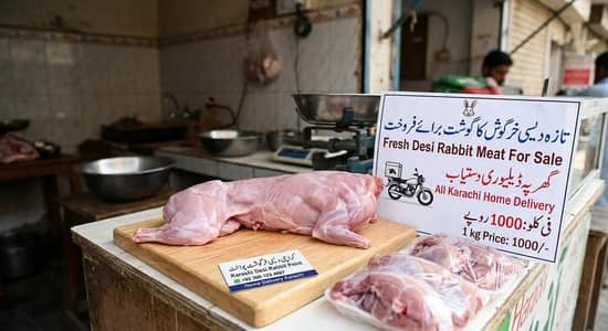 rabbit fresh meat