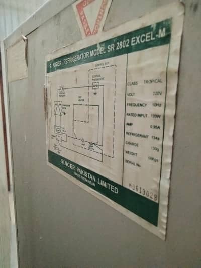 Singer Refrigerator