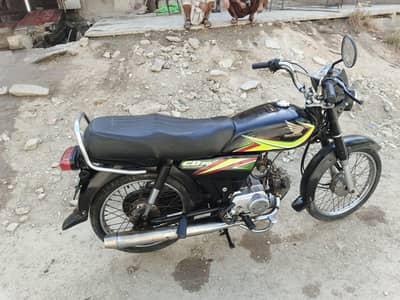 Honda CD-70 model 2019 month 7