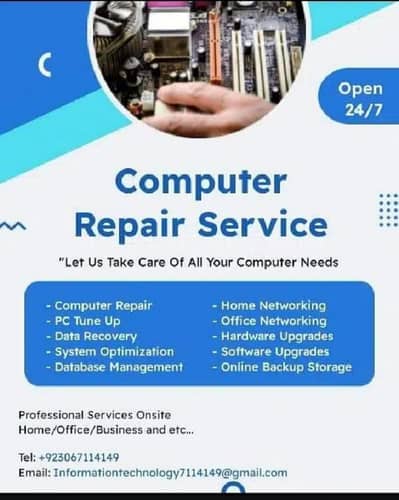 Windows software installation pc repair ser