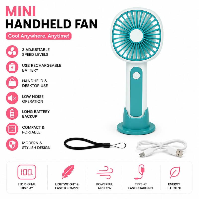 mini hand fans 2