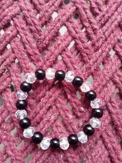 Black Bead bracelet