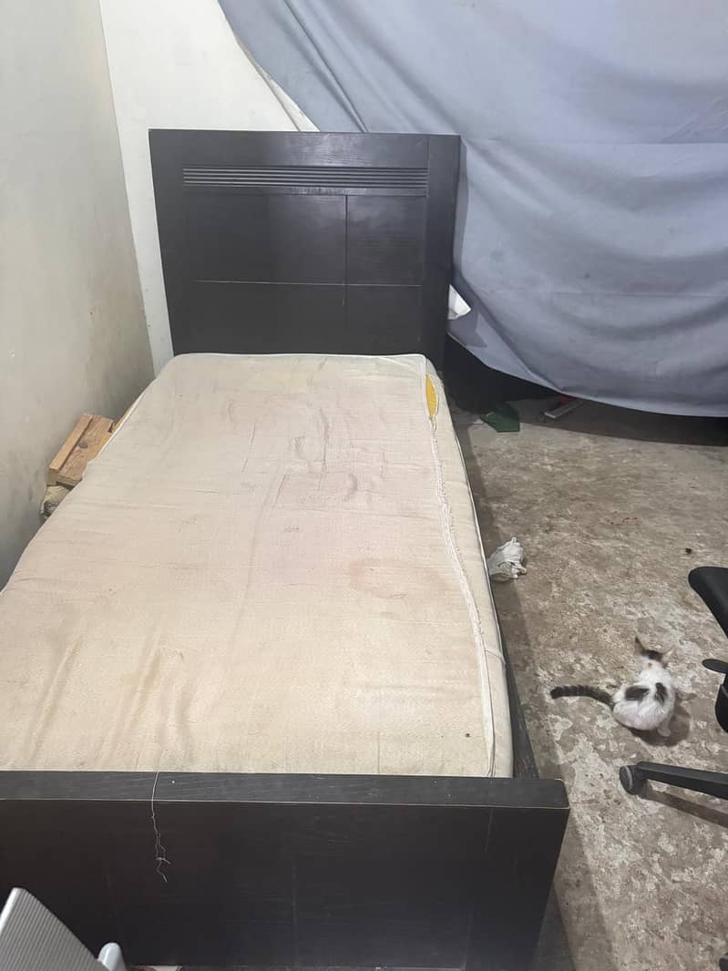 single bed with mattress 1