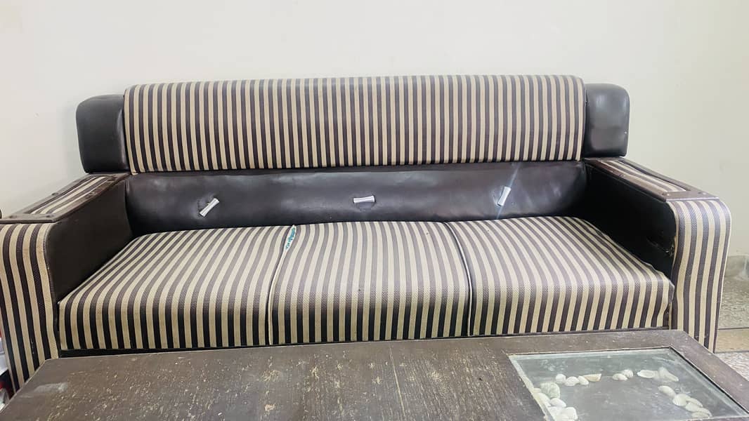 Sofa set with tea table 0