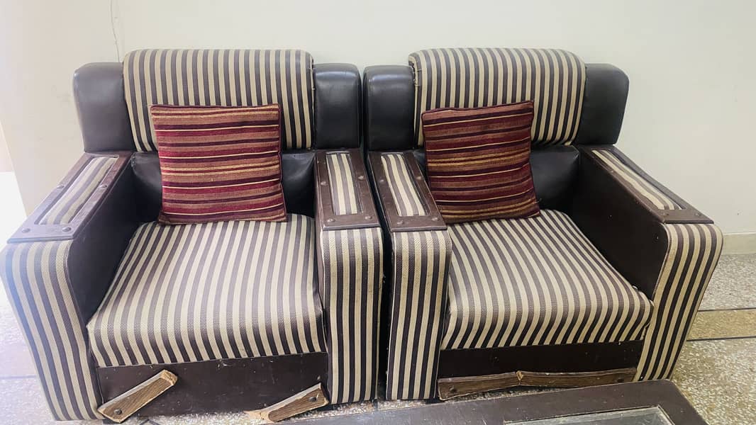 Sofa set with tea table 1