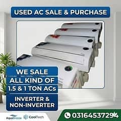1.5 /1 Ton AC /split ac window ac invertr ac Sale purchase 03164537294