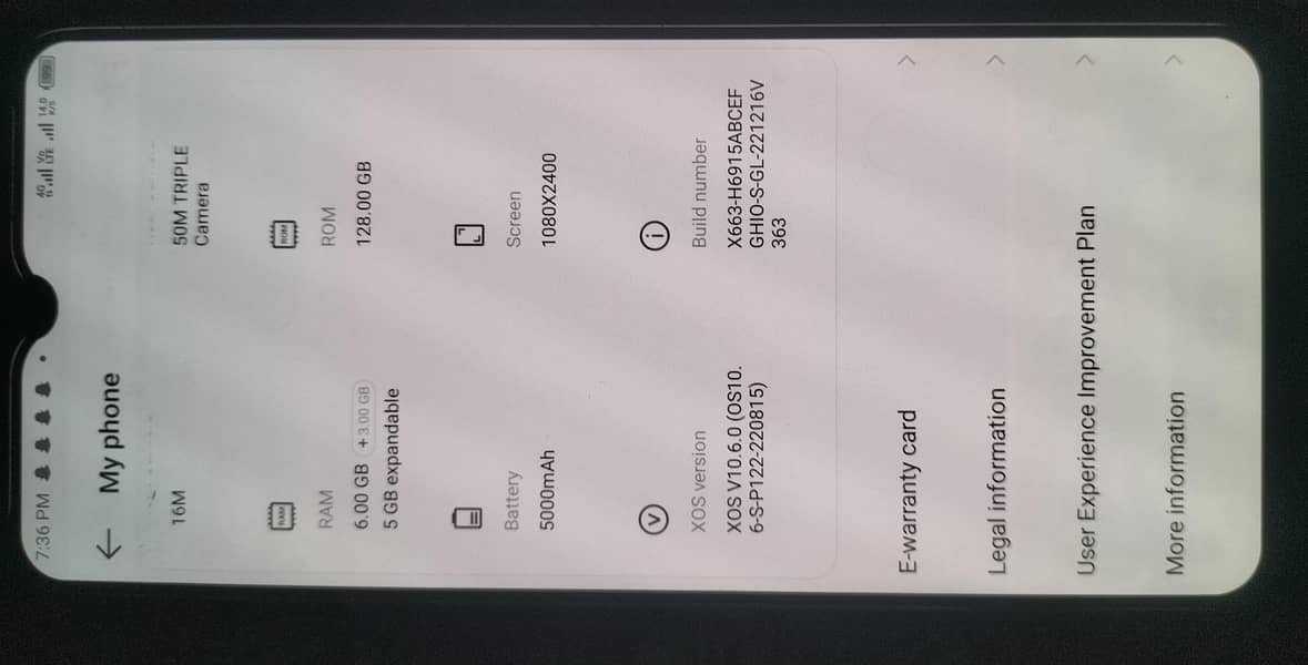 Infinix Note 11 5