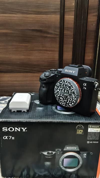 Sony a7iii Mirrorless Camera