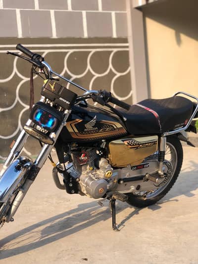 cg honda 125 gold edition