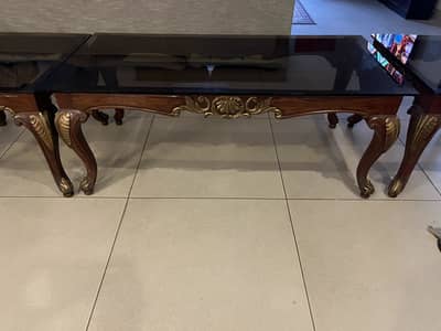 3-Piece Wooden Table Set