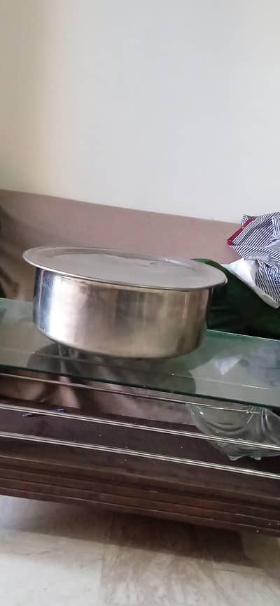 Big steel utensil