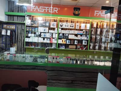 Running mobile shop business for sale