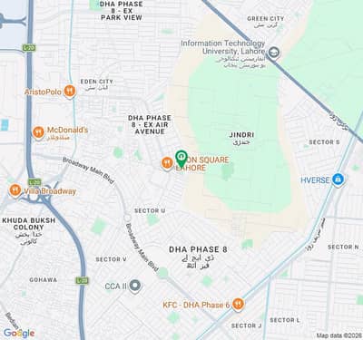 1020 Square Feet Flat For rent In Beautiful Air Avenue - Block Q