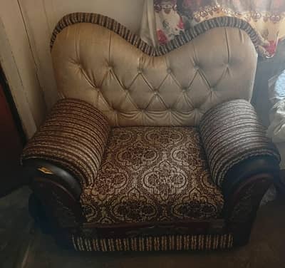1 three seater 2 one seaters wide and large in size