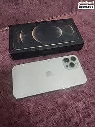 Iphone 12 pro max mobile phone complete box