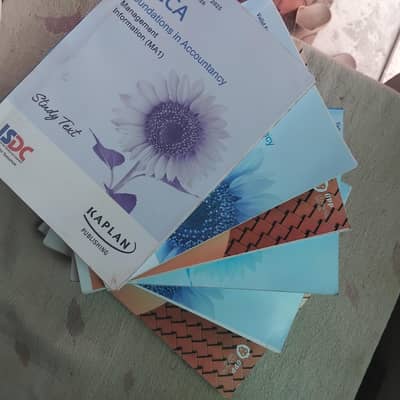 ACCA FIA  FA1 & MA1 study material| Kaplan/ BBP study and exam kits
