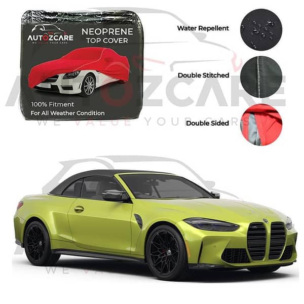 BMW M4 Neoprene Top Cover - Model 2020-2026