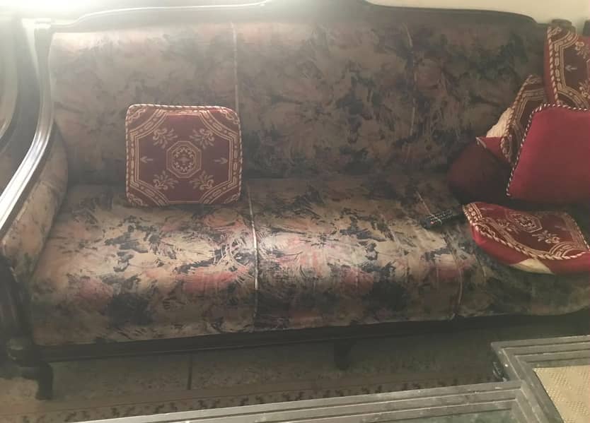 Queen size bed set & Sofa Set 2