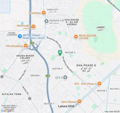 1 KANAL PLOT AVAILABLE FOR SALE IN DHA PHASE 8 IN A VERY HOT LOCATION OF LAHORE