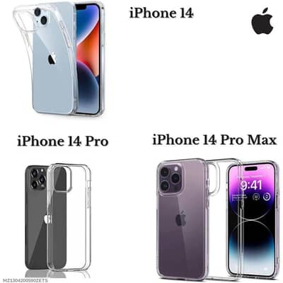 Transparent case for iphone 14 pro max