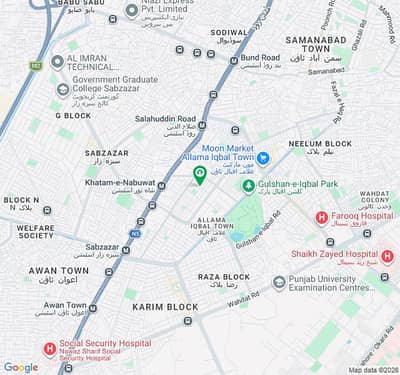 22 Marla Commercial Plot on Govt. Pilot School Main Road, AIT Lahore for SALE