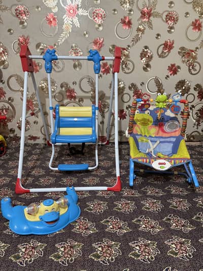 Baby swing and rocking chair