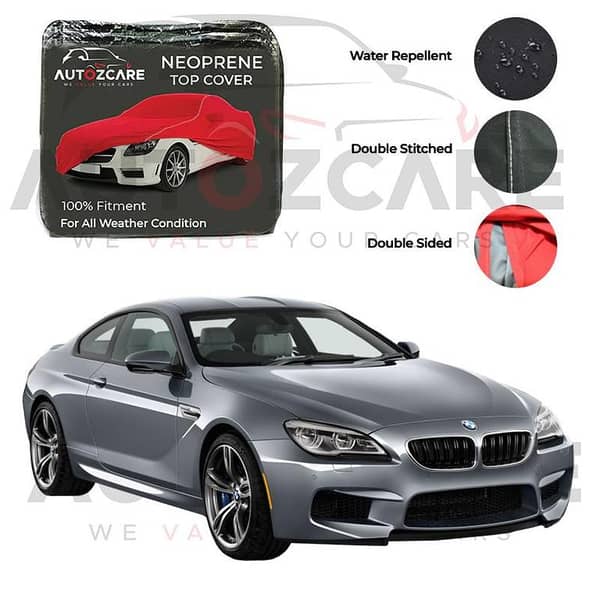 BMW M6 Neoprene Top Cover - Model 2012-2019