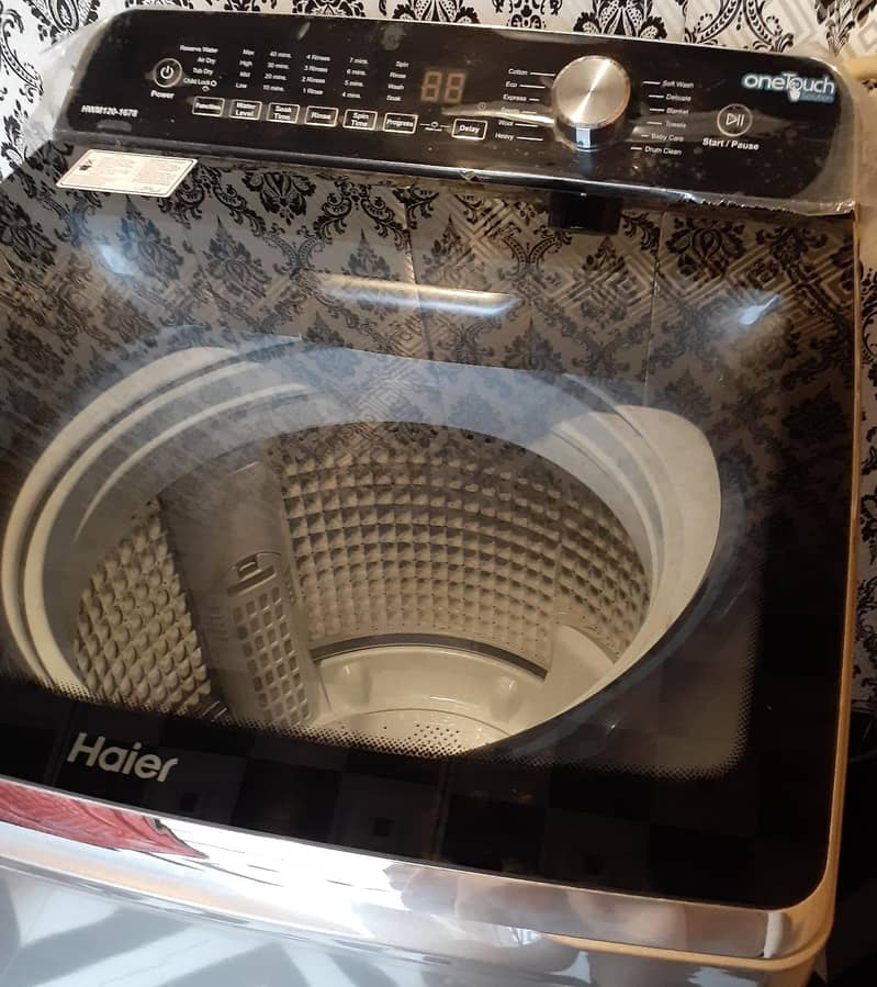 Haier automatic washing machine 1