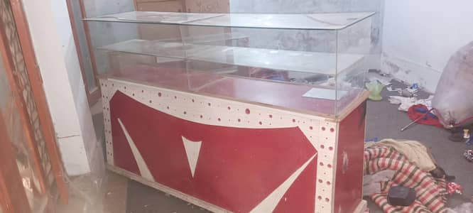 A used karyana And mobile counter .
