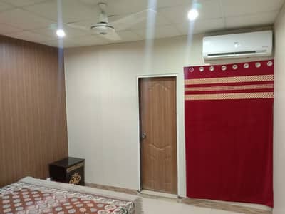 Fully Furnished Flat For Rent. Block H3, Johar Town Lhr