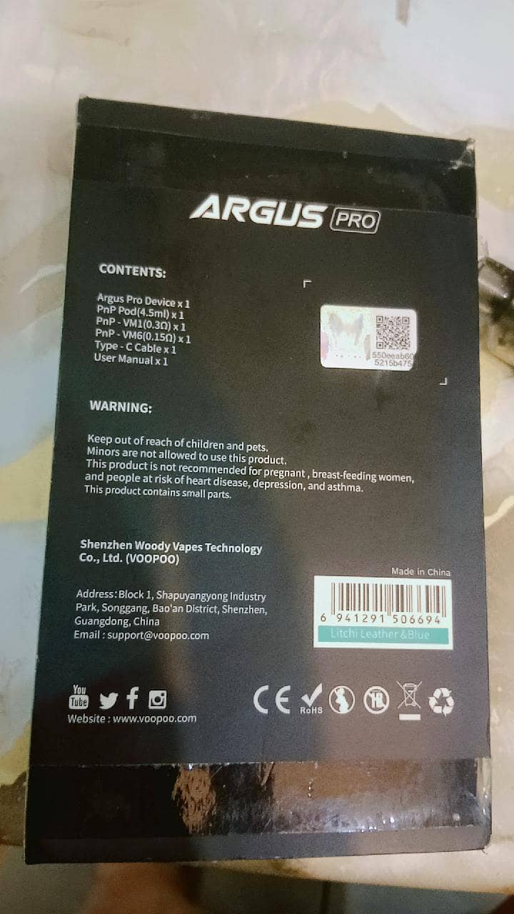 ARGUS PRO VAPE 3