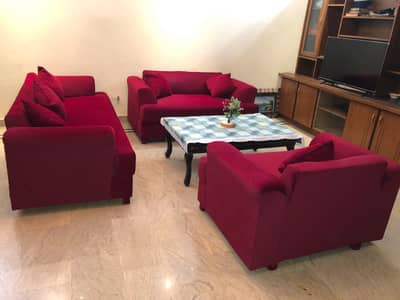 sofa set complete 6 seater with center table