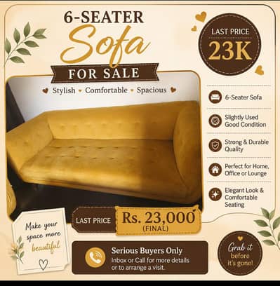 SELLING SOFA SET !!