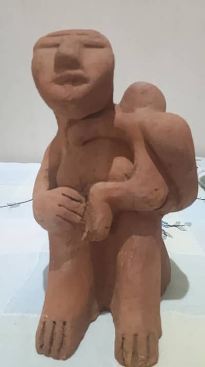 Vintage Mohenjo-Daro style sculpture