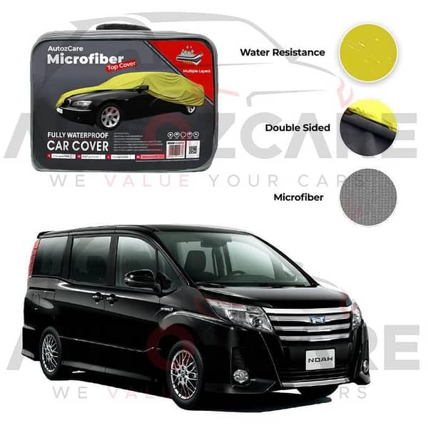 Toyota Noah Microfiber Car Top Cover - Model 2001-2007