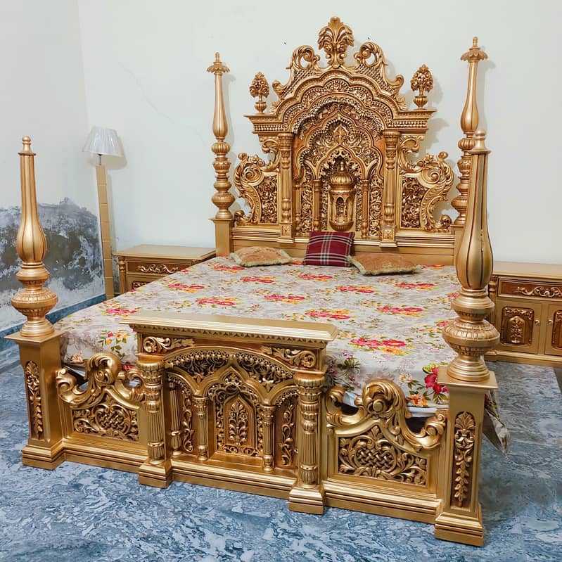 pure chinioti bed set 5