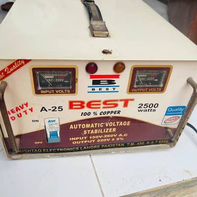 2500 watt Stabilizer for sale