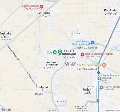 Bahria Orchard Plot No 1720#C Prime Location Near Bahria Head Office Monument Park Mosque And Market