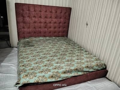 Wooden bed