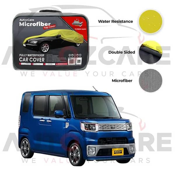 Toyota Pixis Mega Microfiber Car Top Cover - Model 2015-2022