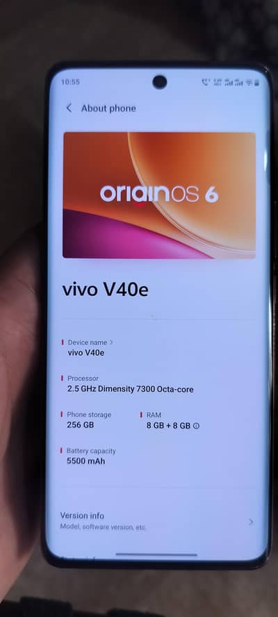 Vivo V40e 03081378186